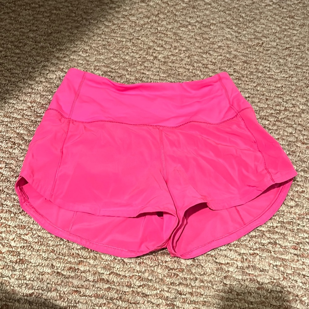 Lululemon Run Speed Up high rise shorts 2.5 inch